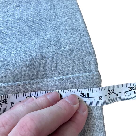 J. Crew Chateau Parka Italian Wool Stadium Cloth Grey - Picture 13 of 13